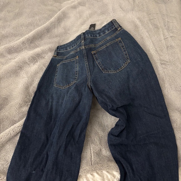 Fashion Nova dark wide leg jeans - Picture 4 of 4